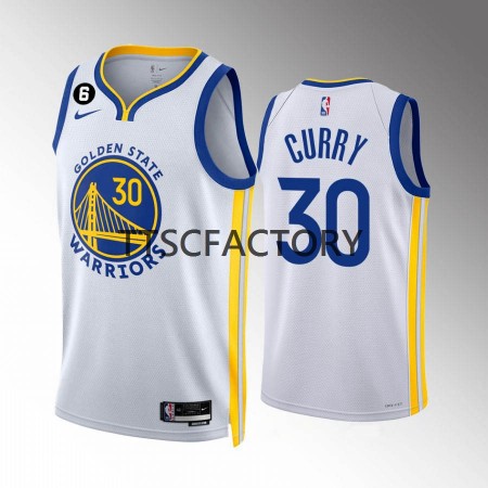 Dres Golden State Warriors Stephen Curry 30 Nike 2022-23 Association Edition Bijela Swingman - Muške